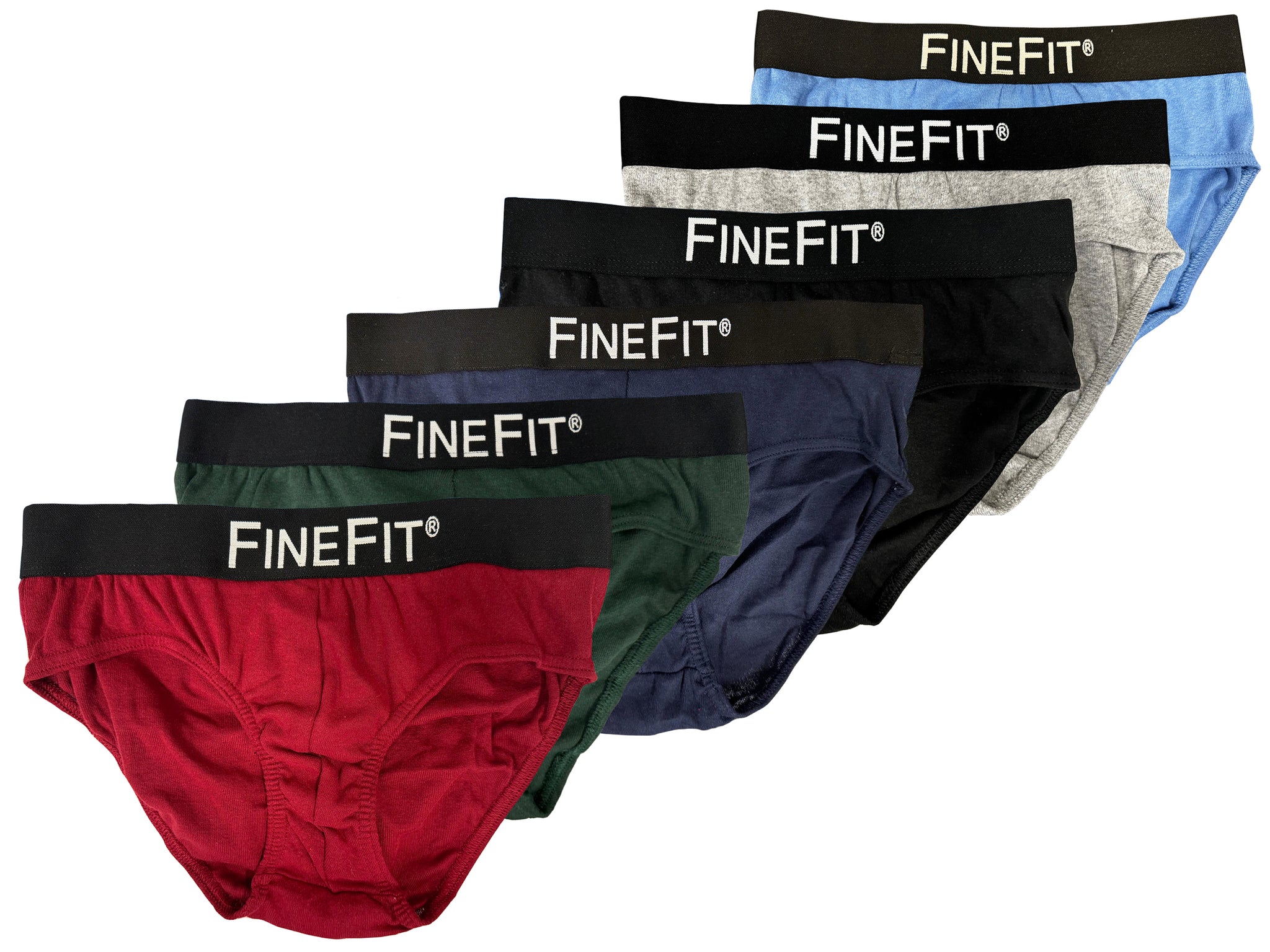 FineFit Bikini Briefs - 6 Pair Pack