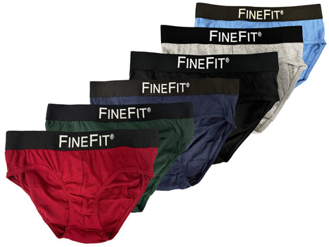 FineFit Bikini Briefs - 6 Pair Pack